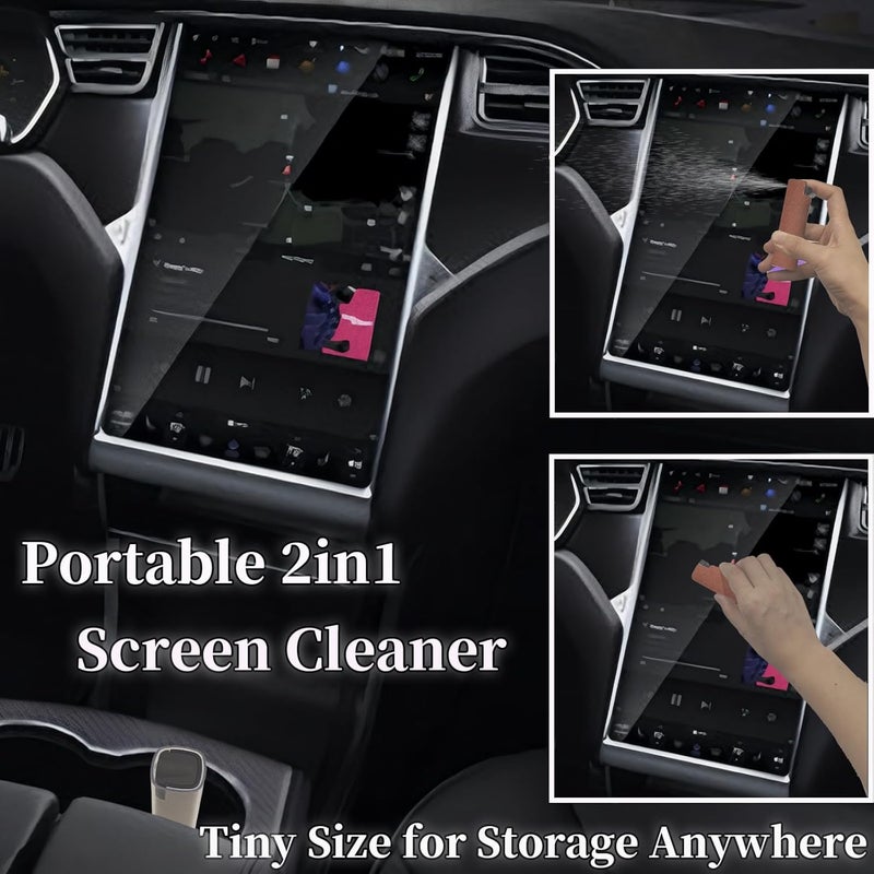 Hatstart Computer Laptop Phone Screen Cleaner, Touchscreen Cleaning Spray and Wipes Accessories to Remove Fingerprint for MacBook Display iPad iPhone Screens Mac TV - Pink Purple Blue - Image 3